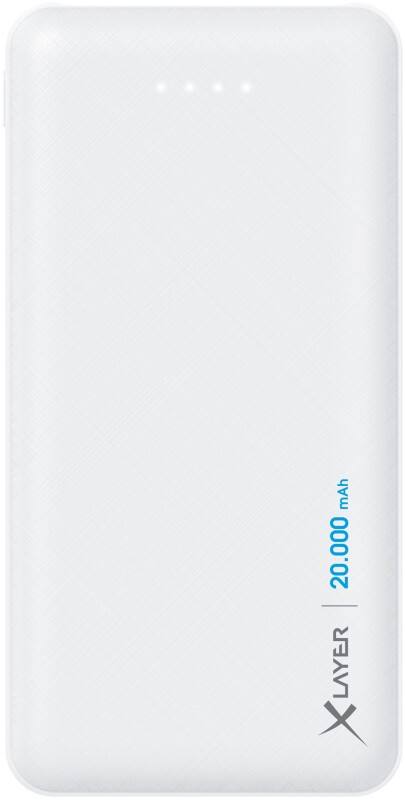 XLayer Powerbank Micro 20000mAh Weiß