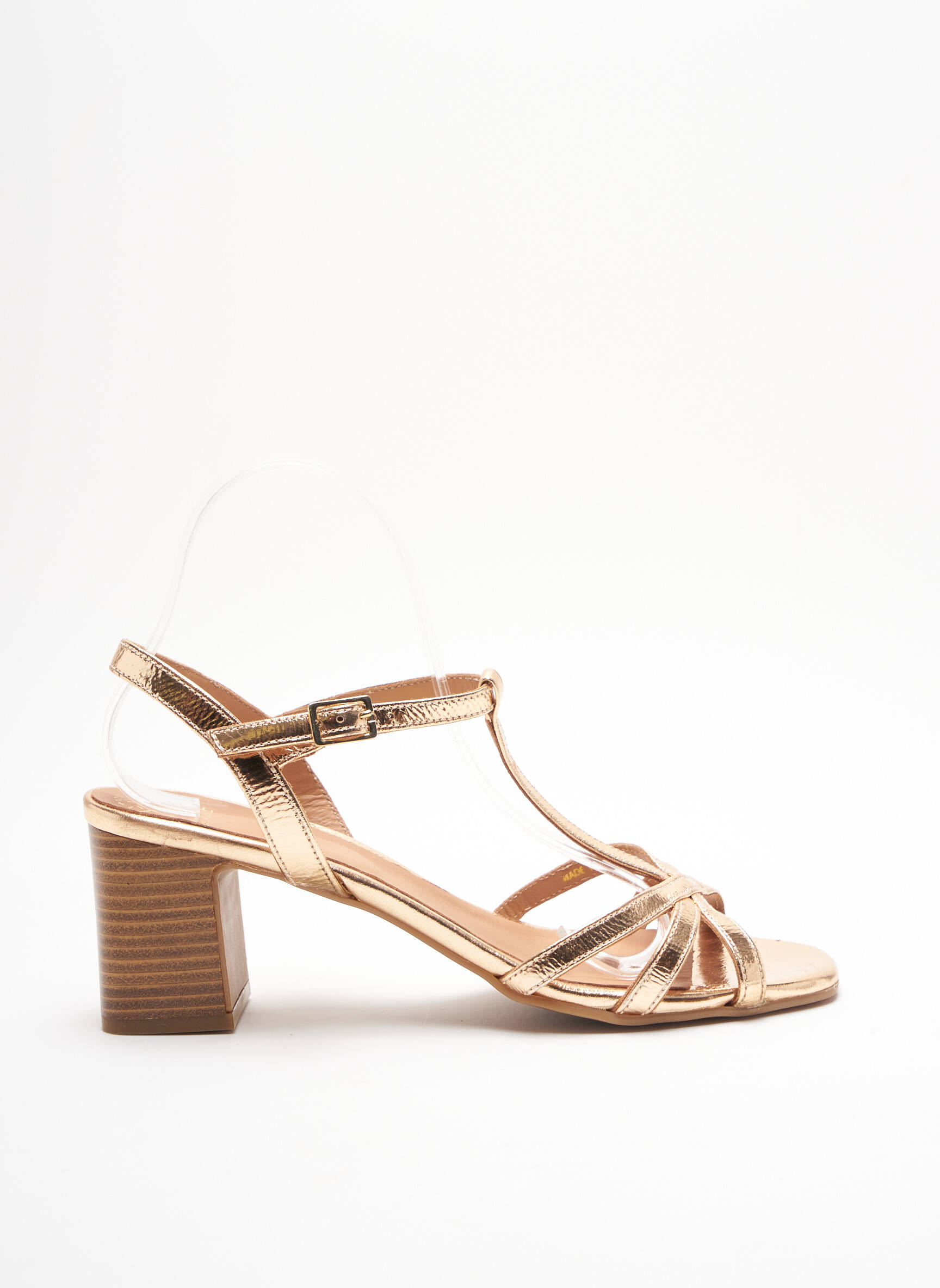 Bocage Sandales Nu Pieds Femme couleur jaune