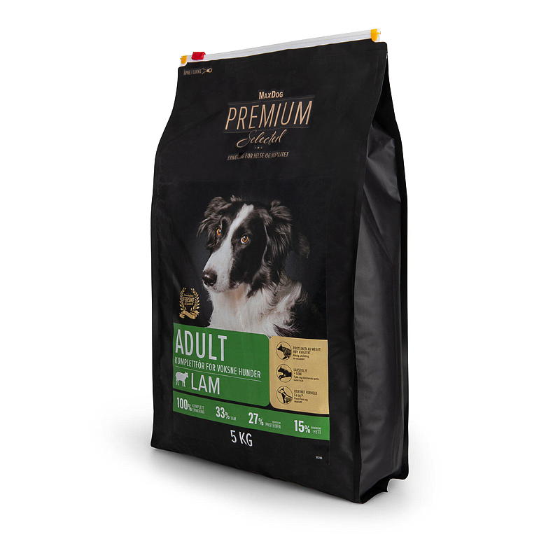 MaxDog Premium Lam Adult 5 kg Premium Selected MaxDog