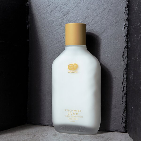 WHAMISA Organic Leaves·Roots Lotion for Men Gesichtslotion