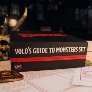 Dungeons & Dragons Medaillen-Set Volo's Guide to Monsters Limited Edition