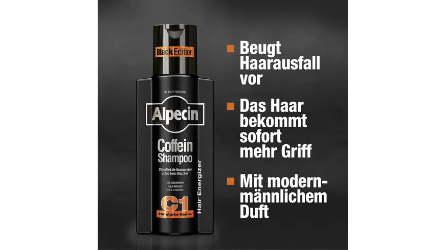 Alpecin C1 Black Edition Shampoo 250 ml