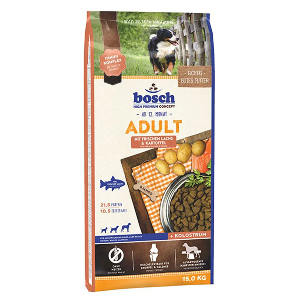 Bosch Hundefutter Adult Lachs & Kartoffel kaufen bei ZooRoyal