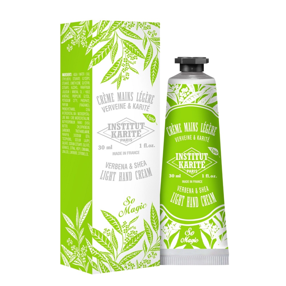 Institut Karité Paris Crème Mains Légère Karité So Magic Verveine avec étui Crème Mains
