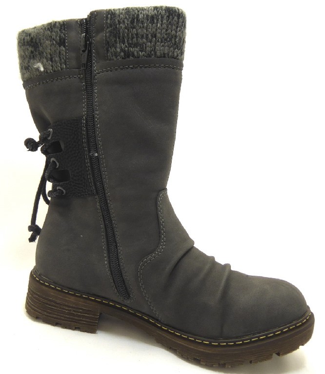 RIEKER Stiefeletten grau