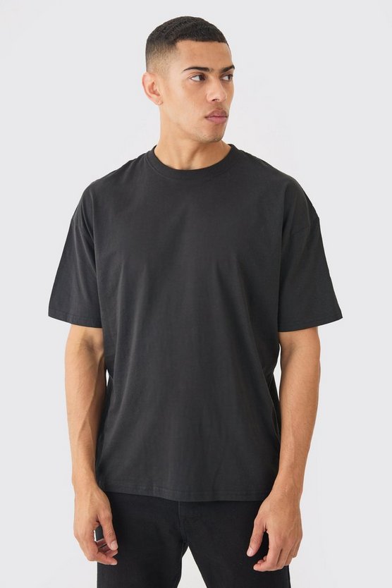 Oversize T-Shirt mit I Don't Know What I'm Doing Either Slogan Print