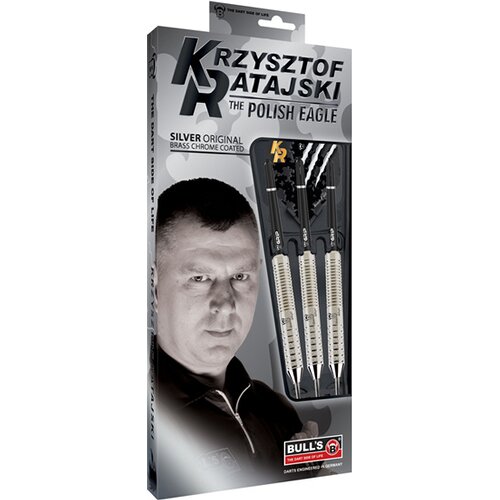 BULL'S DARTPFEIL KRZYSZTOF RATAJSKI BRASS SILVER STEEL DART