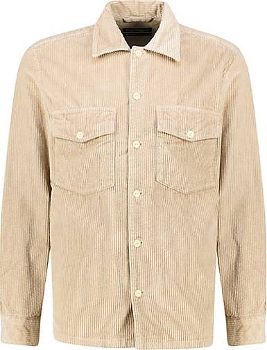 Marc O'Polo Herren Cordhemdjacke