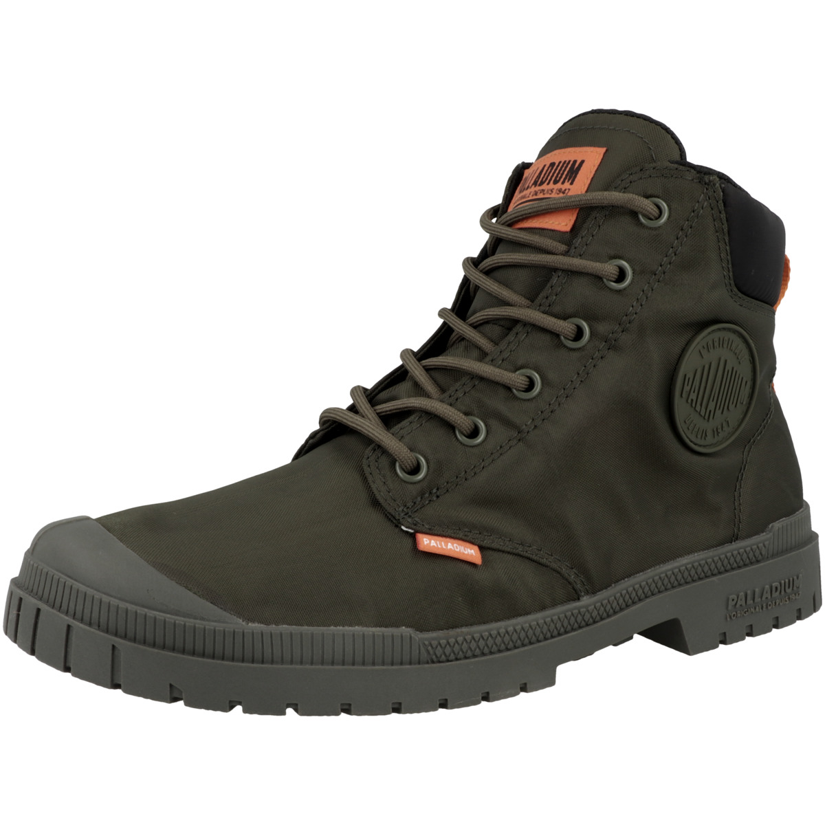 Palladium Pampa Sp20 Cuff Wp+ Schnürboots dunkelgruen