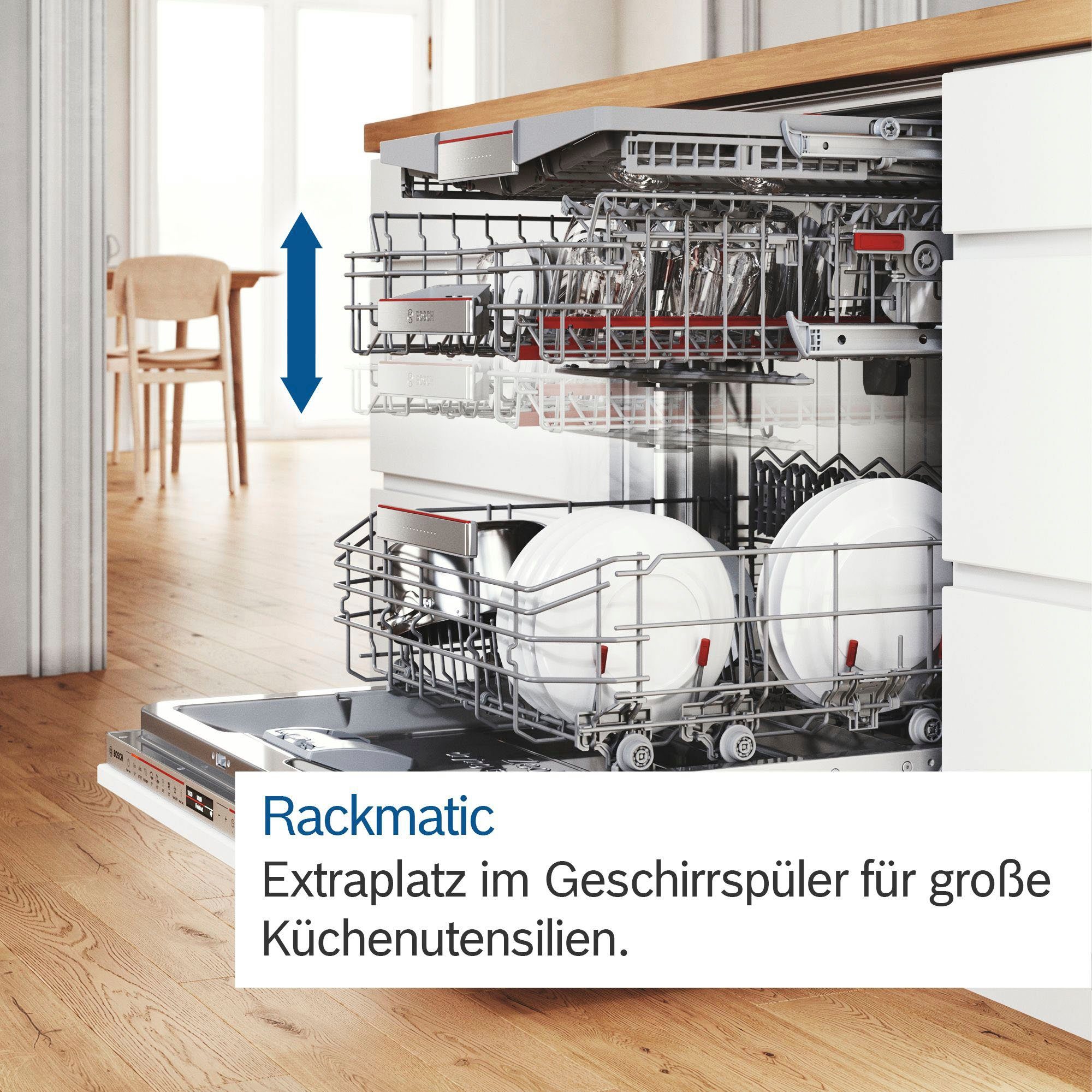 BOSCH Standgeschirrspüler Serie 4, SMS4EMW06E, 14 Maßgedecke