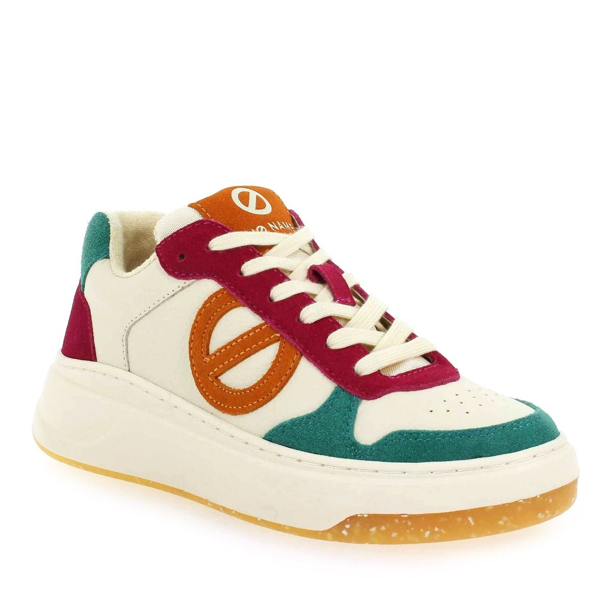 No Name  BRIDGET SNEAKER H23 - Blanc Multi