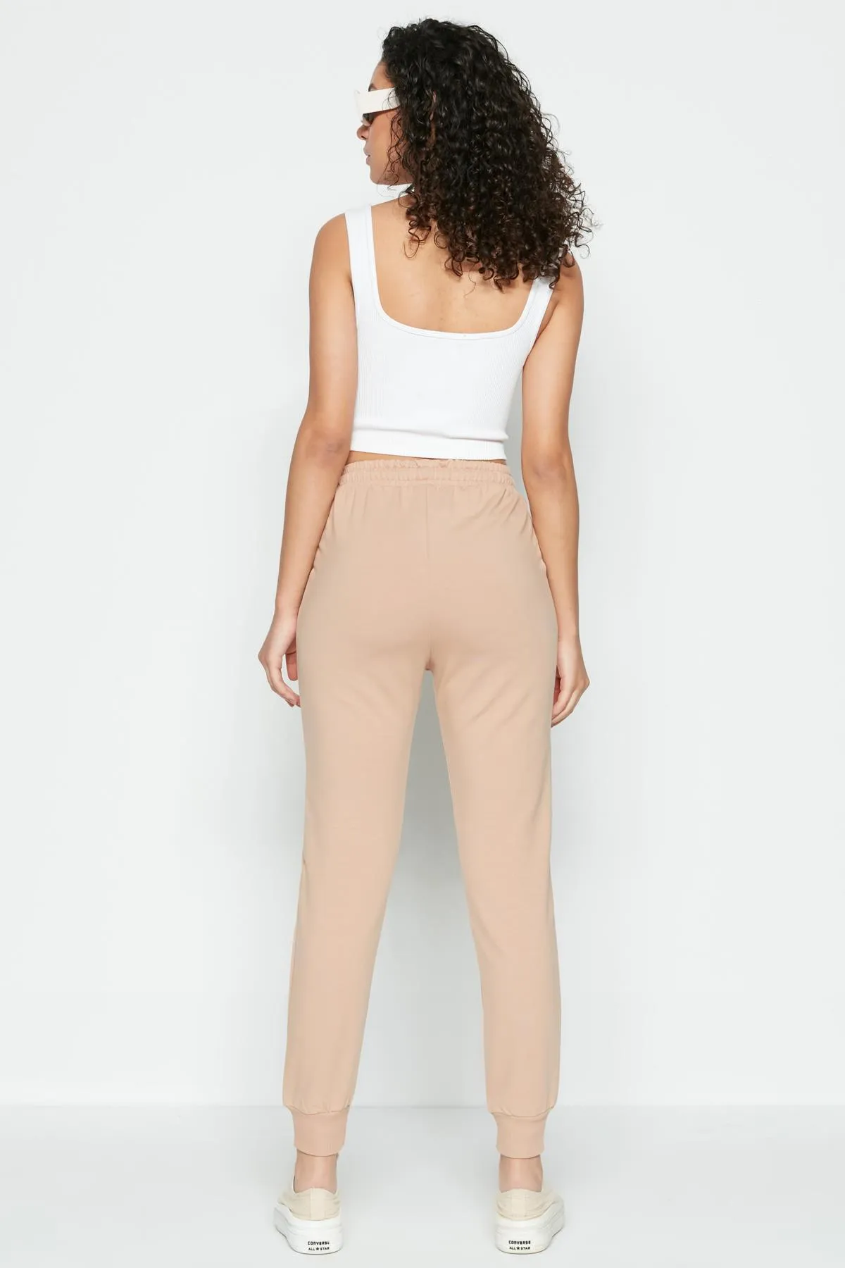C&City  Jogger Cuff Sport-Jogginghose 735 Milchkaffee