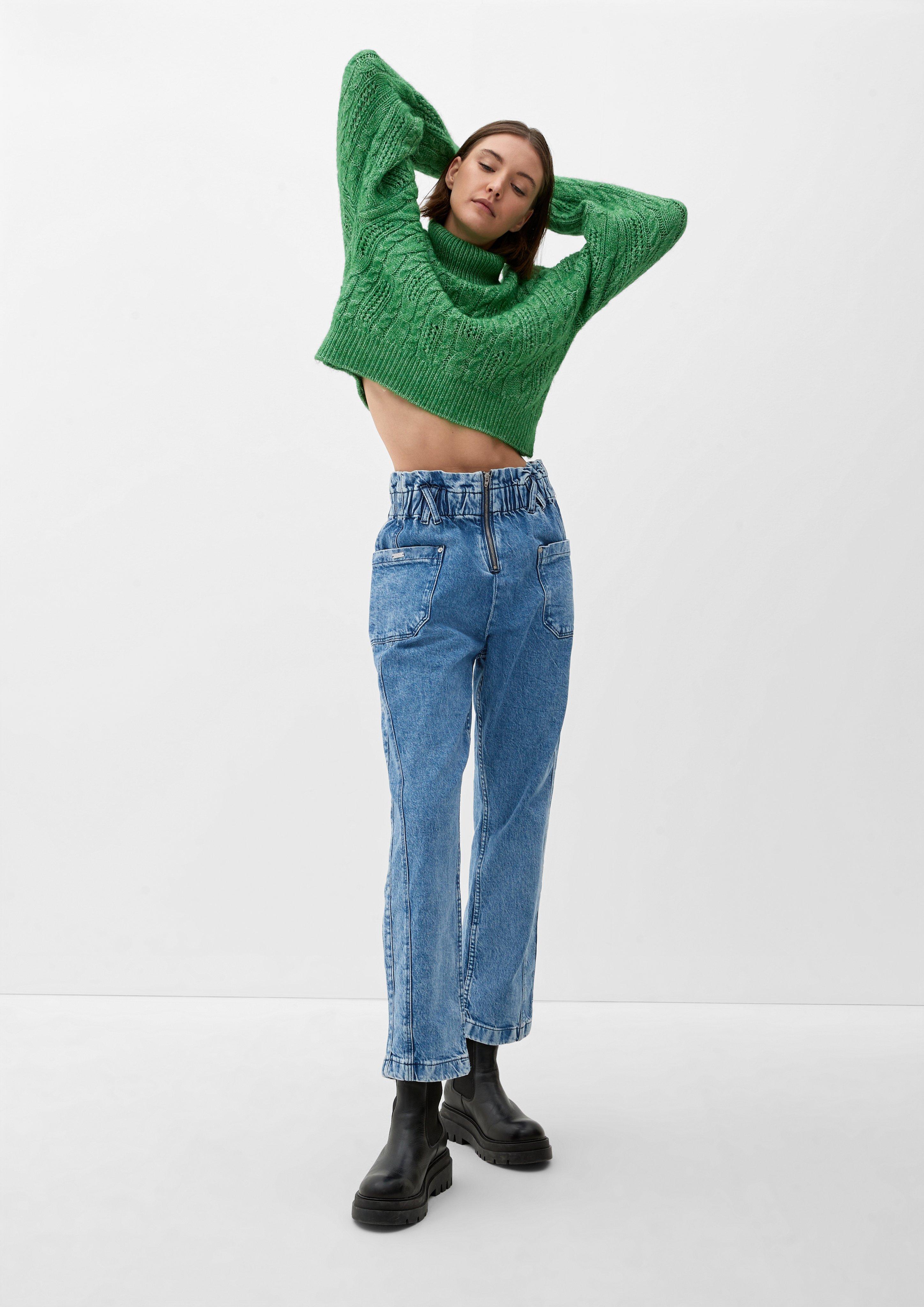 Ankle-Jeans / Regular Fit / High Rise / Barrel Leg  2119921-56Z3
