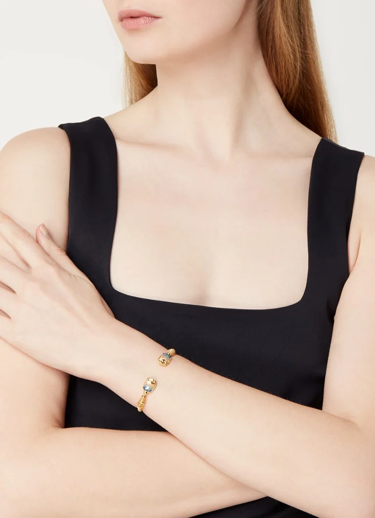 Gas Bijoux Duality Torsca bangle gilded