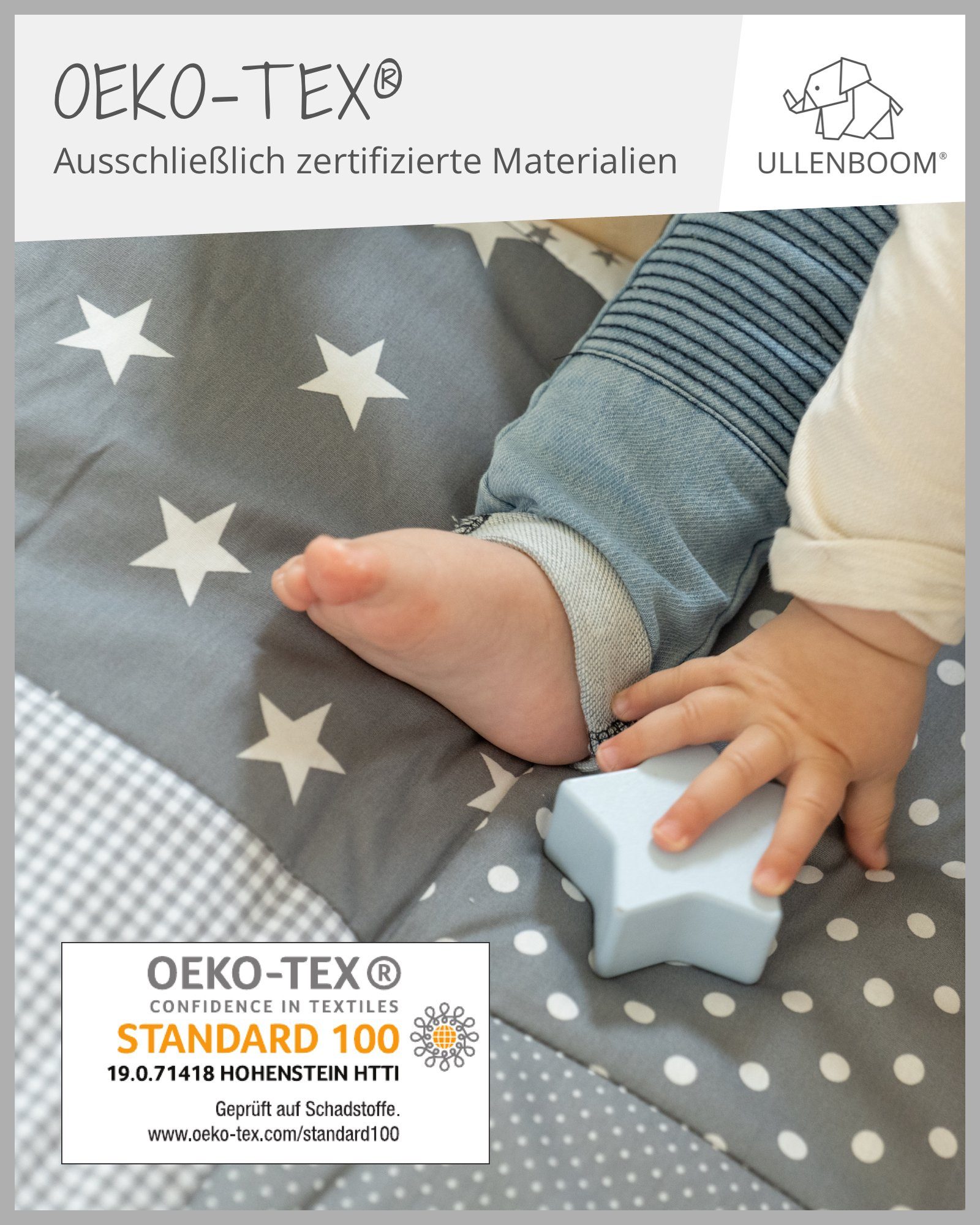 Krabbeldecke Baby Krabbeldecke 100x100 cm 