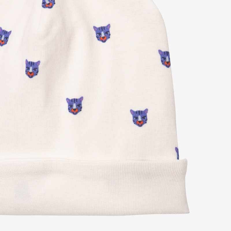 Bonnet bébé micro tigres beige Catimini