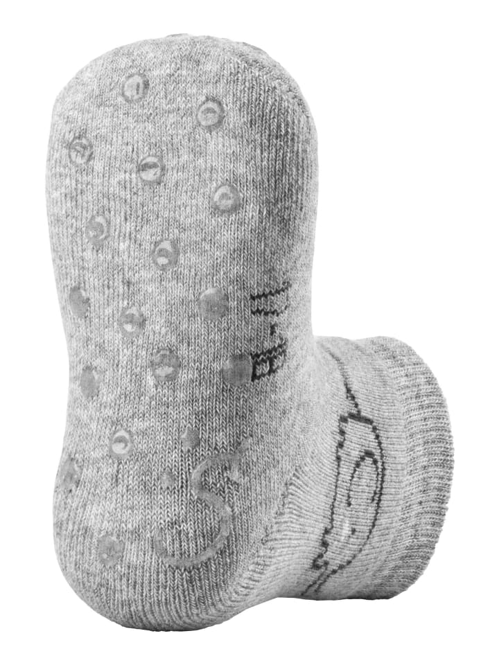 Sterntaler ABS Krabbelsocken 2er-Pack Elefant in hellgrau mel. günstig kaufen