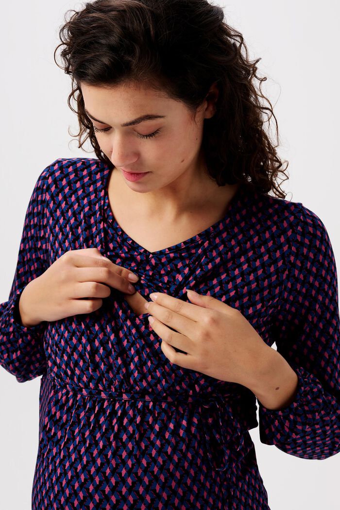 MATERNITY Top aus Jersey mit V-Ausschnitt