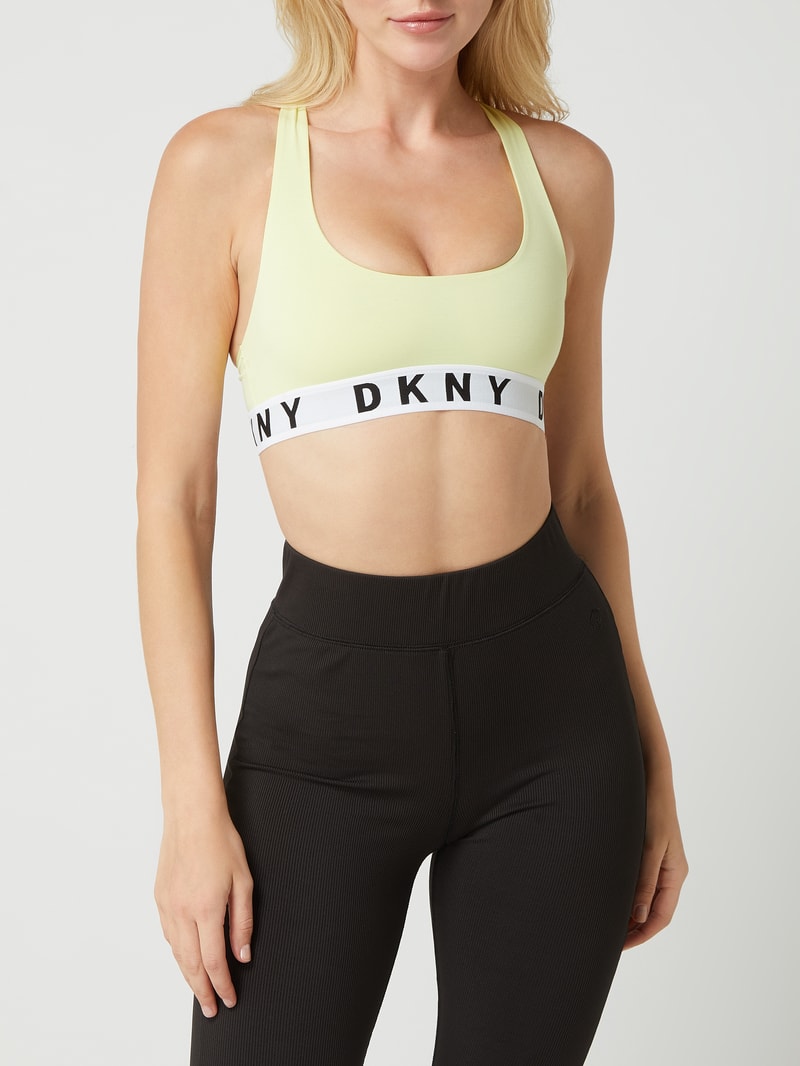 Bustier mit Modal-Anteil in hellgelb