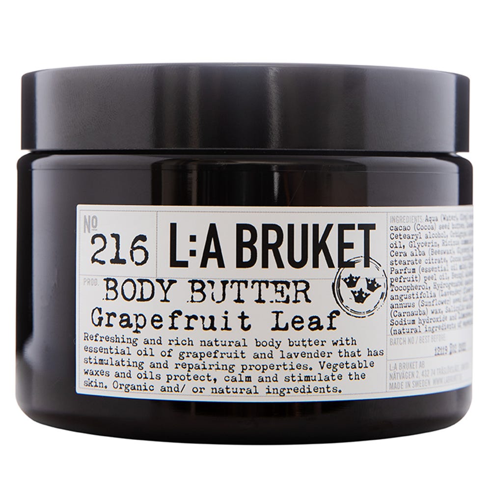 L:A BRUKET No. 216 Body Butter Grapefruit Leaf 350 g