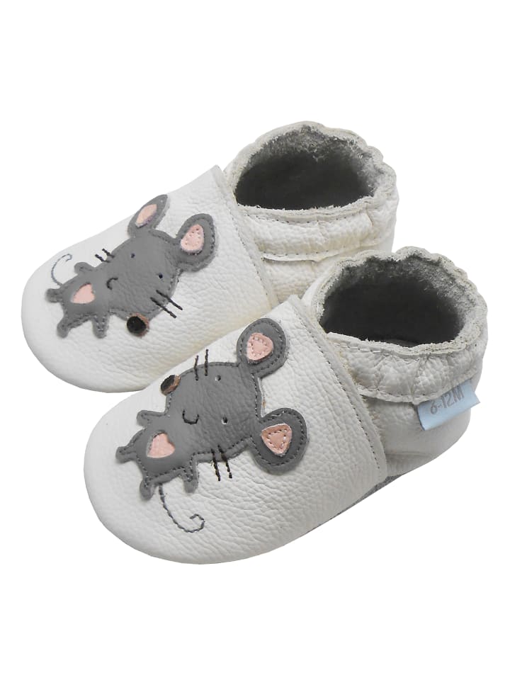 Yalion Baby Leder-Krabbelschuhe 