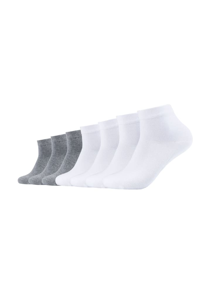 camano Kurzsocken 7er Pack ca-soft in Weiß günstig kaufen