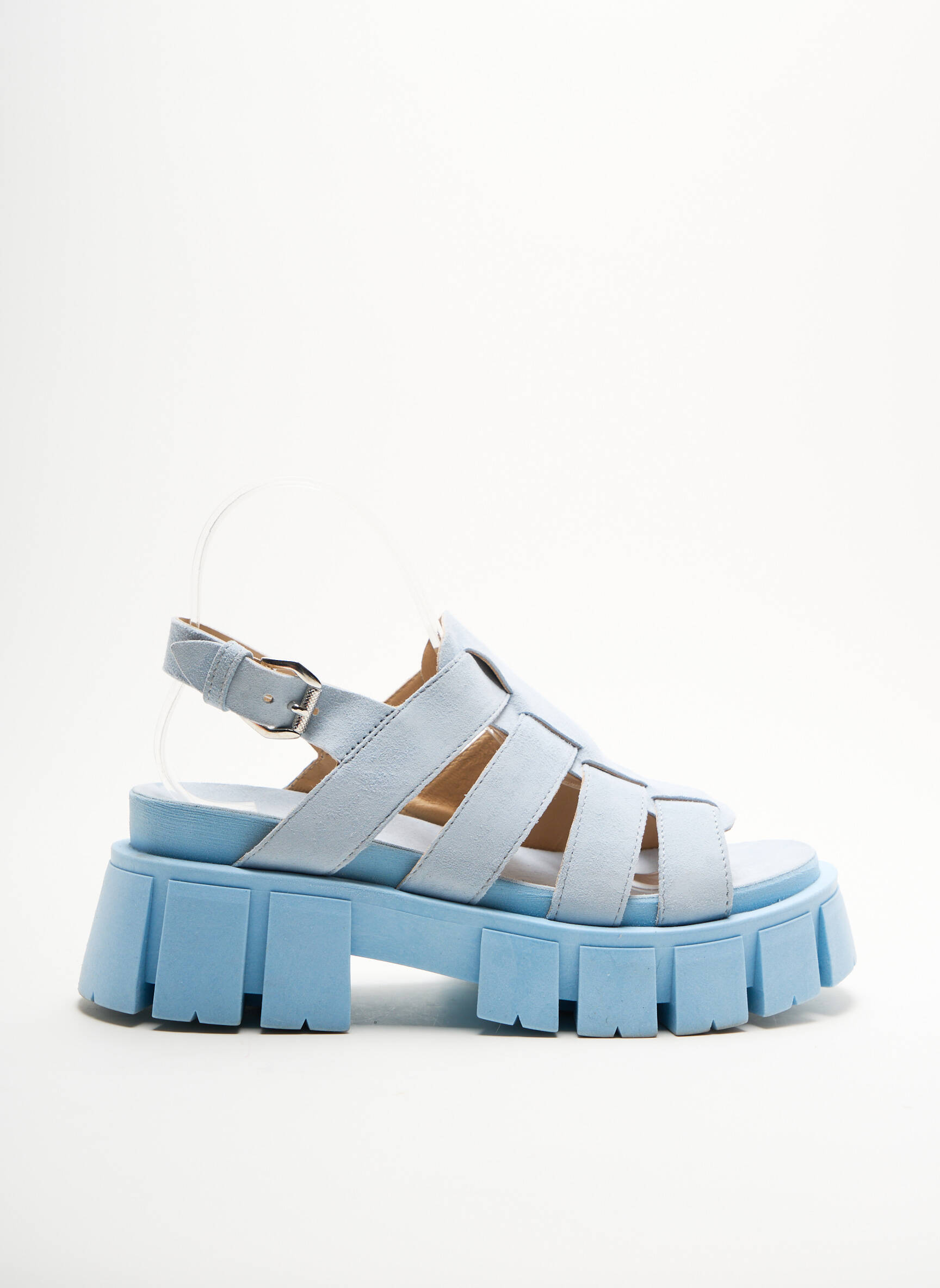 Mjus Sandales Nu Pieds Femme couleur bleu