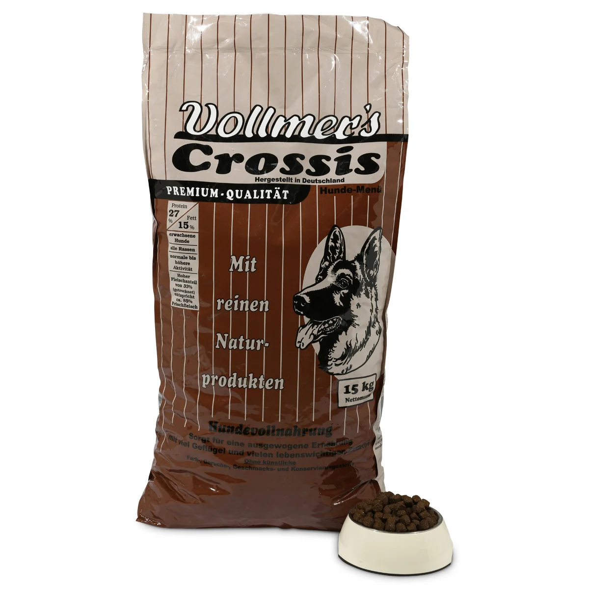 Vollmer's Crossis Hunde Trockenfutter 15 kg kaufen bei ZooRoyal