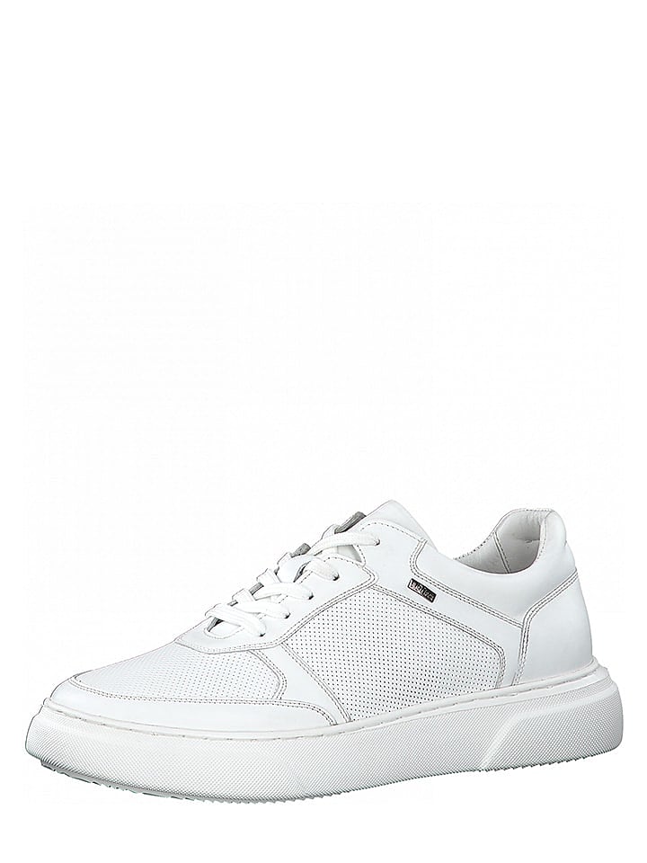 s.Oliver Leder-Sneakers in Weiß günstig kaufen 42