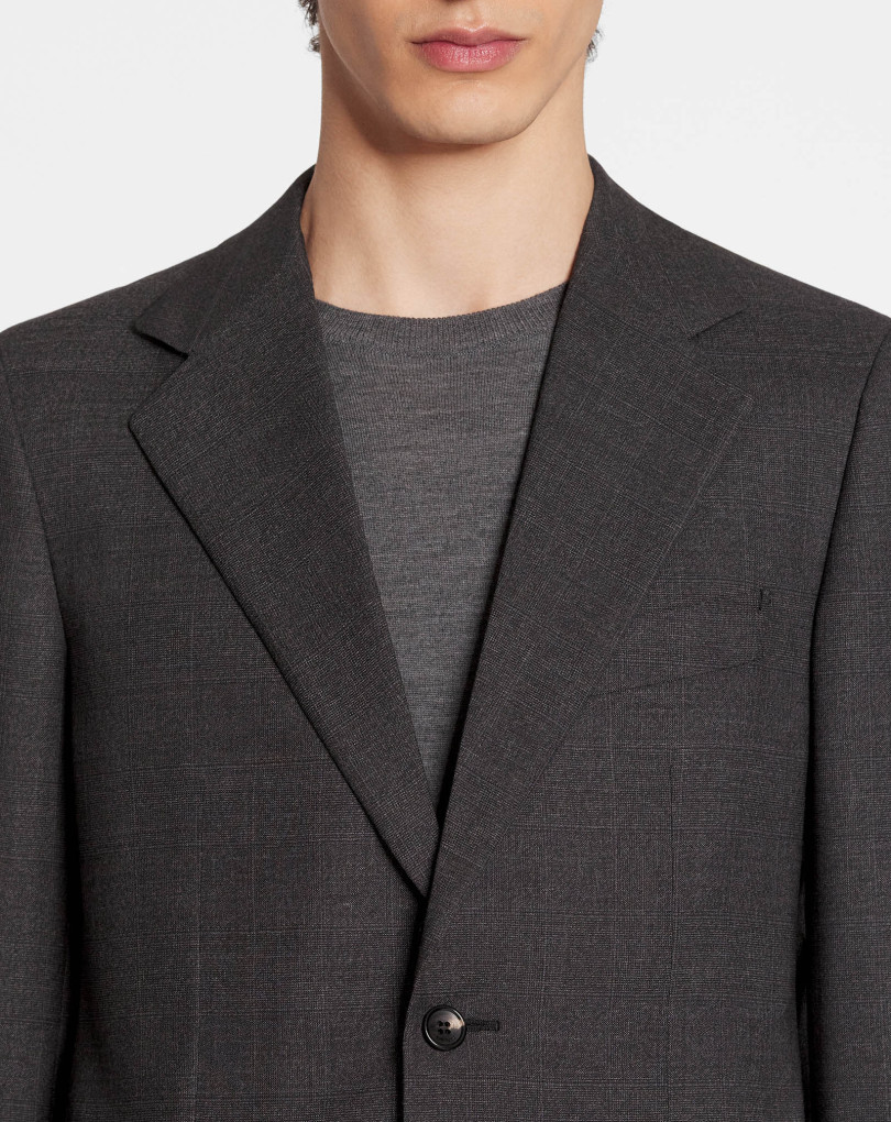 VESTE À BOUTONNAGE SIMPLE POCHES À RABAT