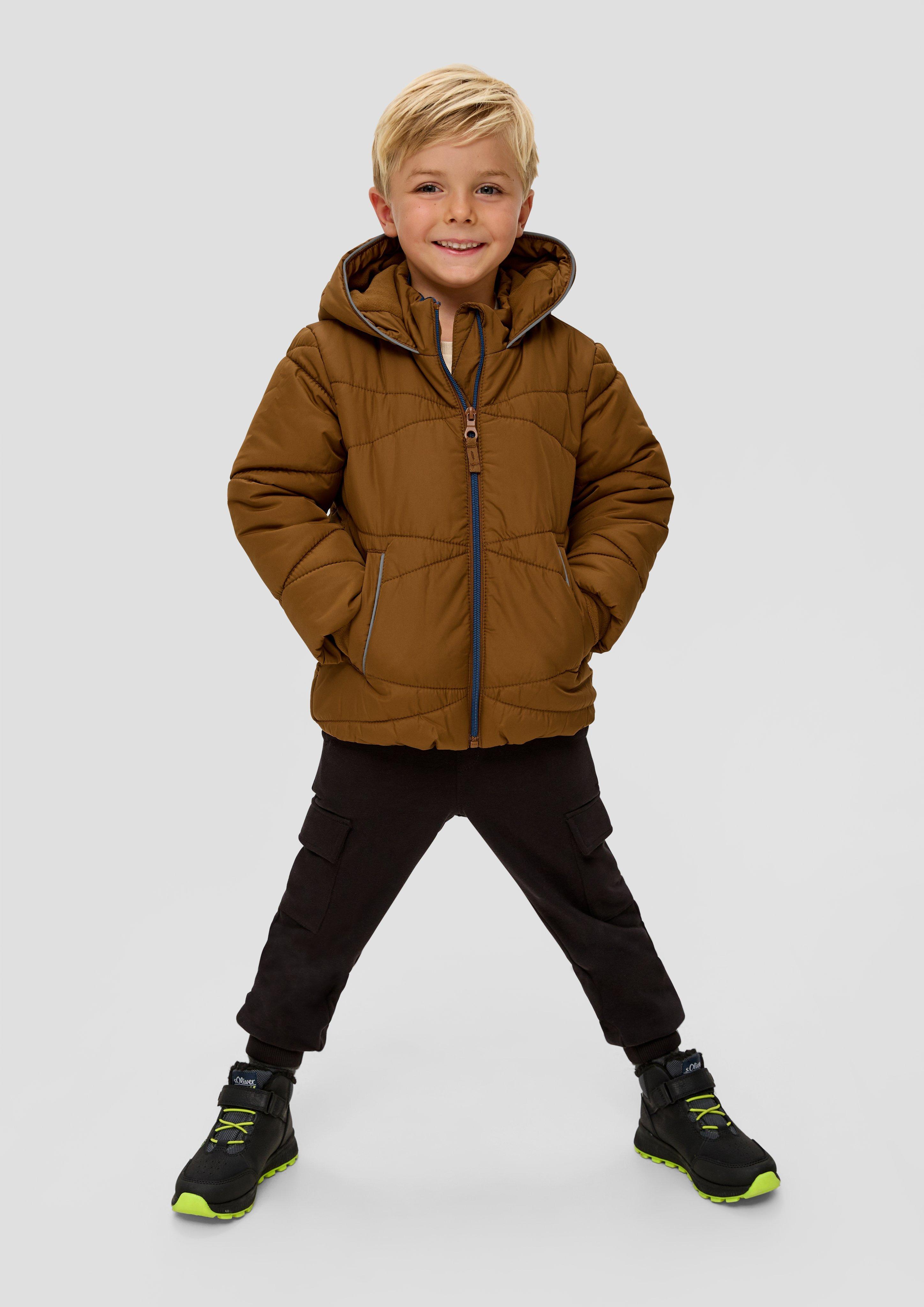 Steppjacke mit Print-Detail  2132279-8743