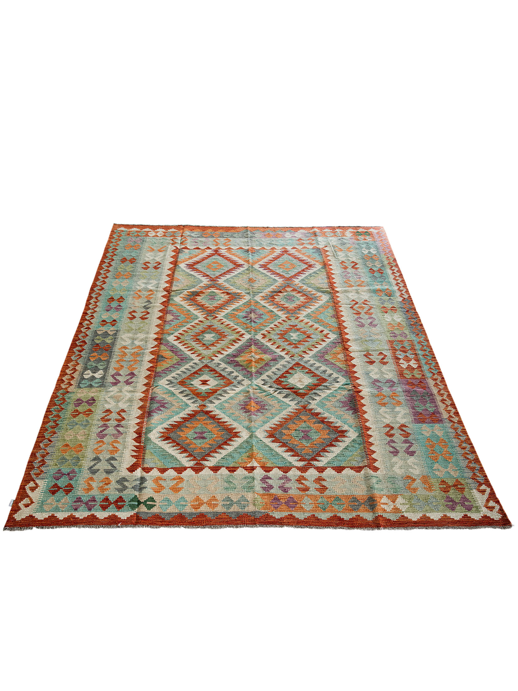 Afghan Kelim ca. 198 x 290 cm, Unikat / Einzelstück