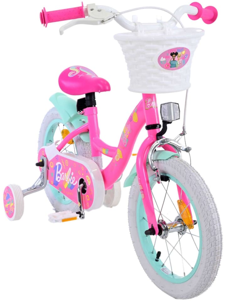 Volare Kinderfahrrad Ashley Fahrrad für Mädchen in Rosa 14 Zoll Kinderrad 3 Jahre günstig kaufen onesize
