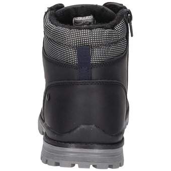 Top Gun Schnür Boots in schwarz