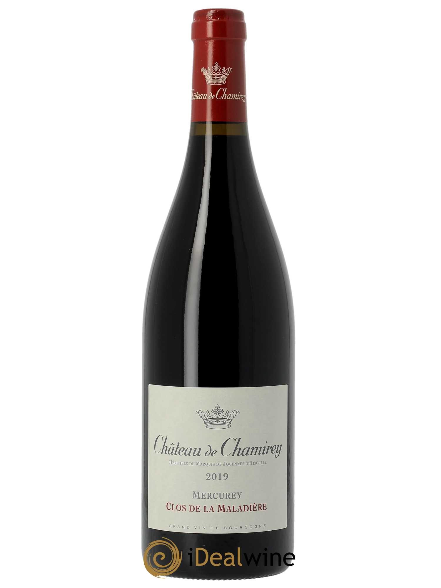 Mercurey Clos de la Maladière Château de Chamirey  2019 - Lot de 1 Bouteille