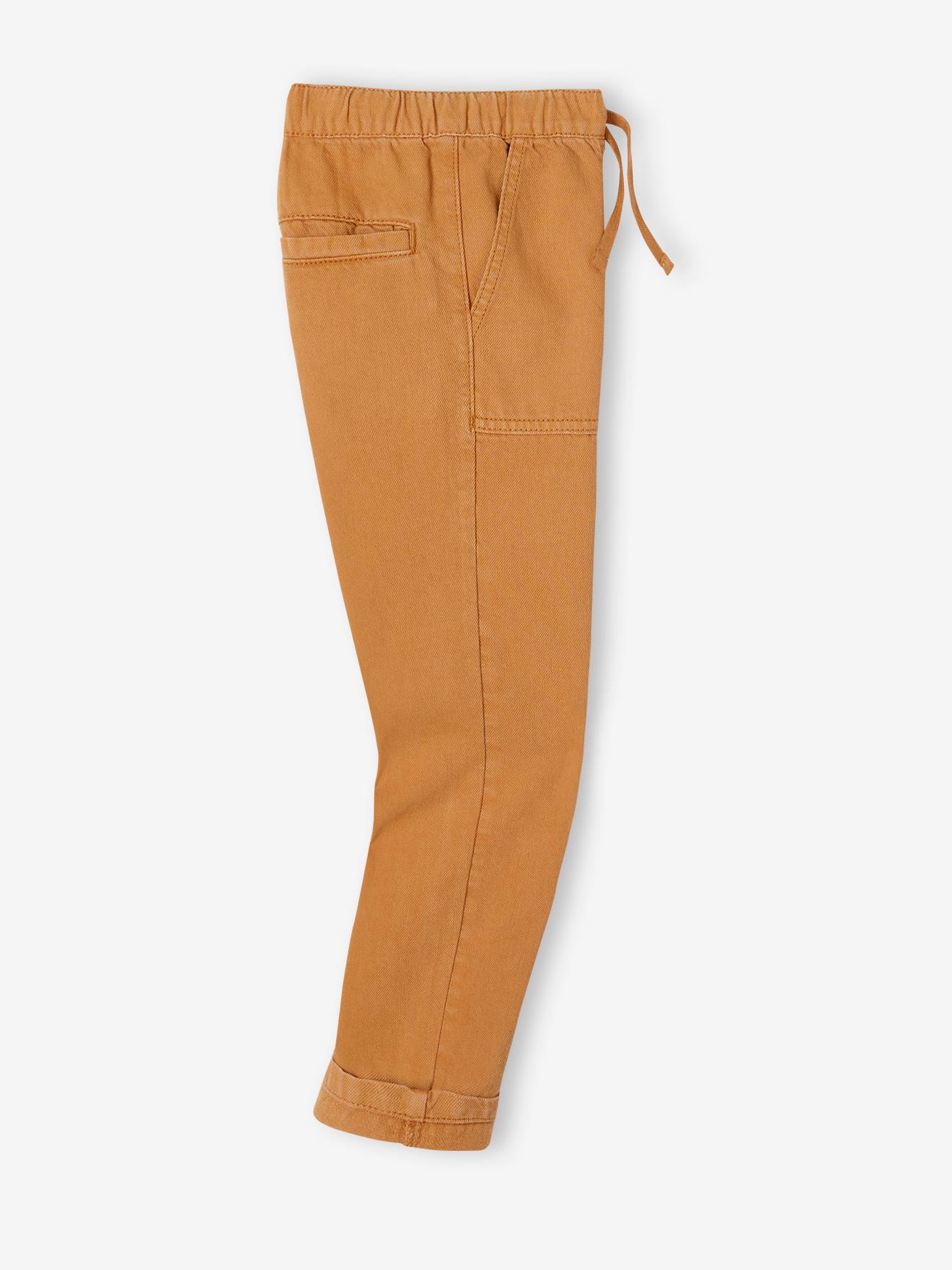 Vertbaudet Weite Jungen Cargohose - hellbraun
