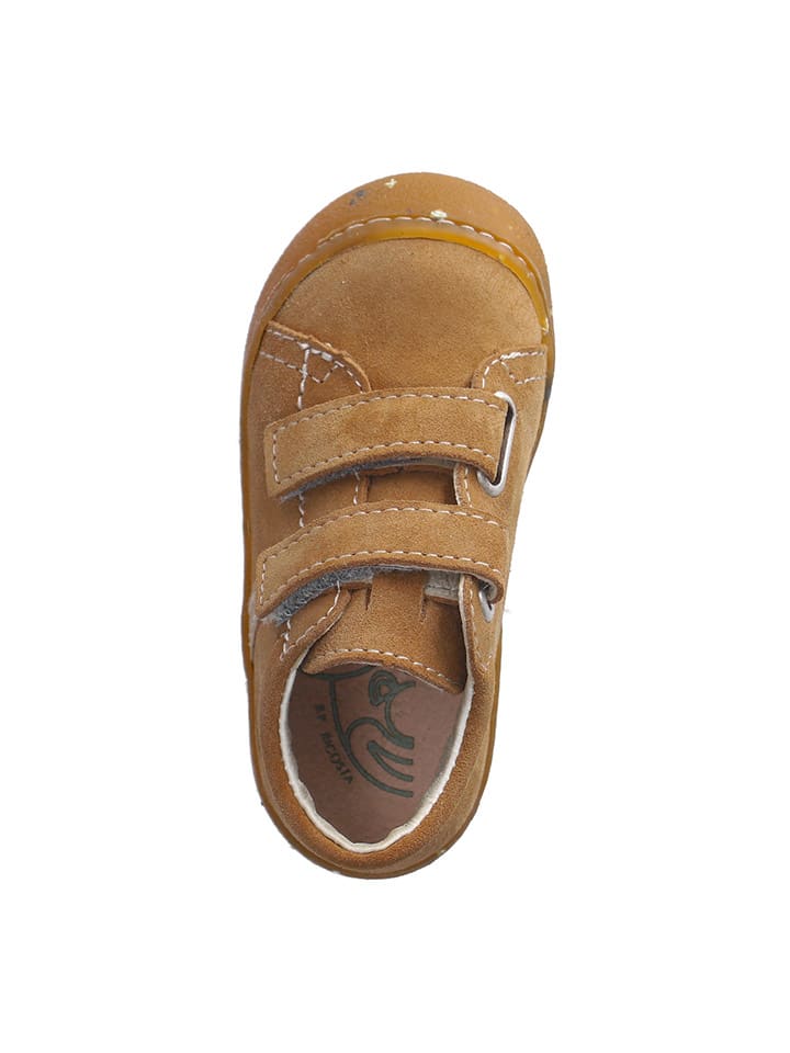 PEPINO Leder-Sneakers in Hellbraun günstig kaufen
