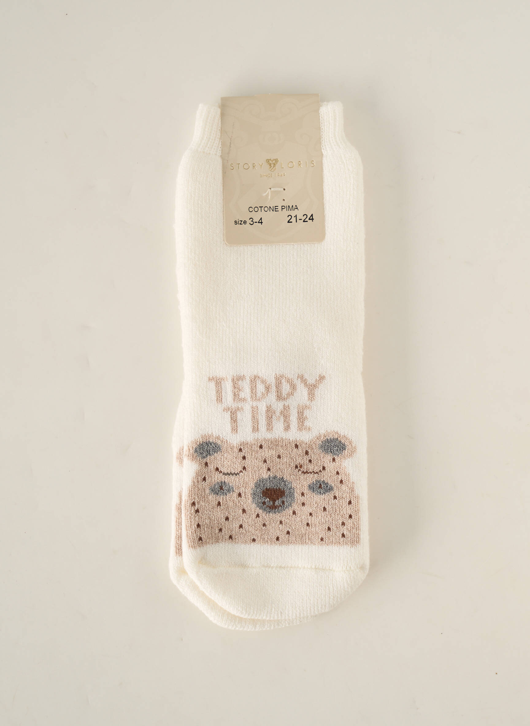 Story Loris Chaussette Enfant couleur beige