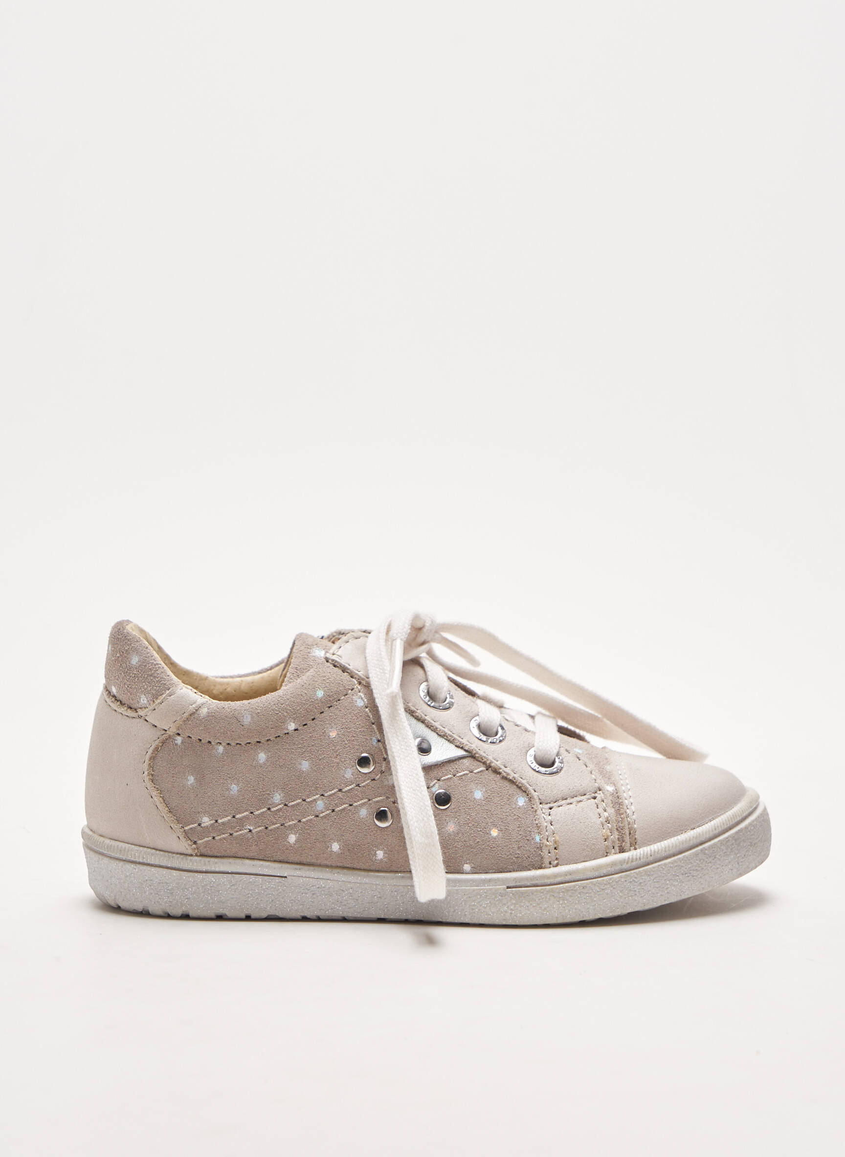 Noel Baskets Fille couleur beige