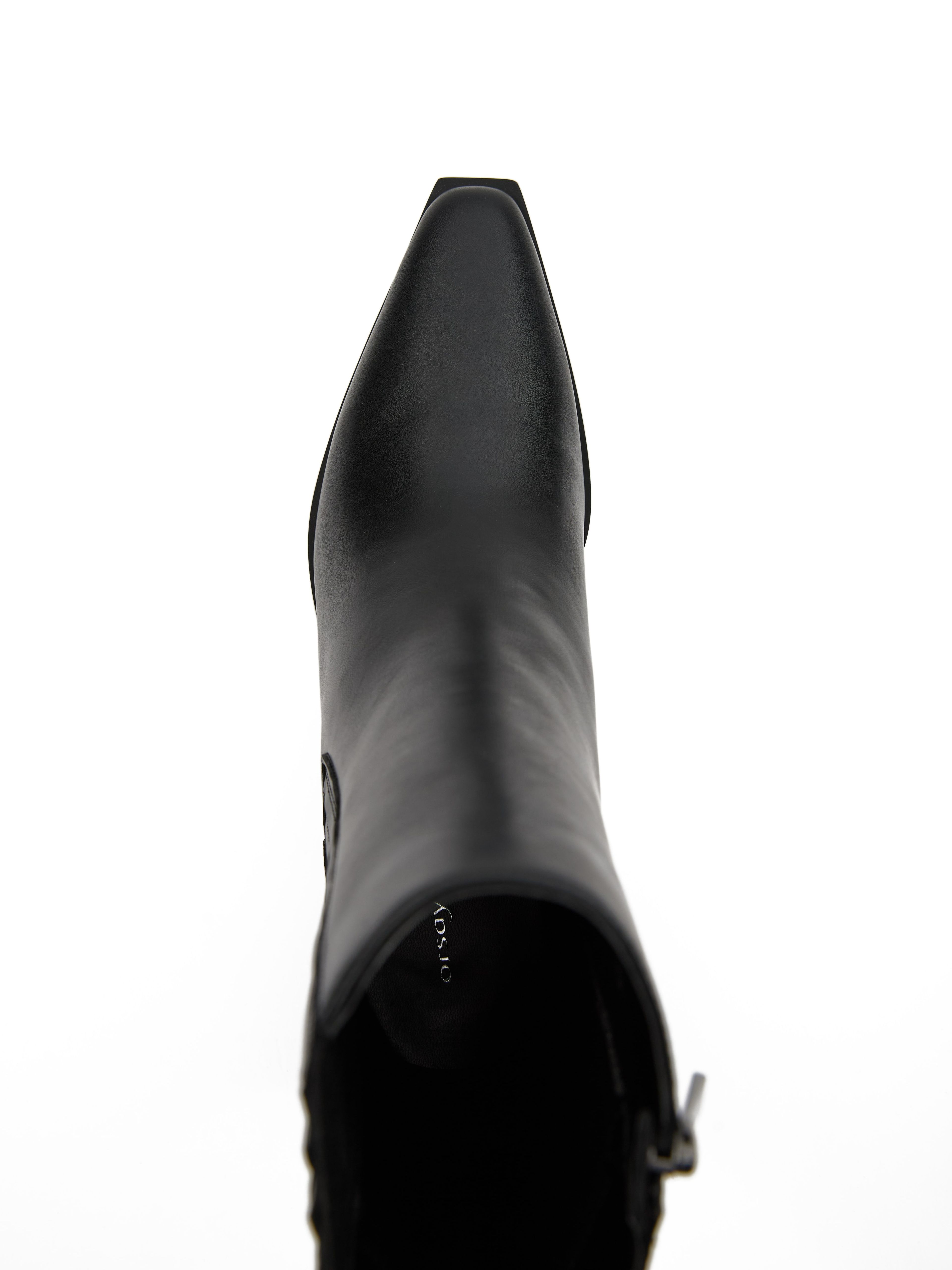 Schwarze Damen-Winterstiefel ORSAY