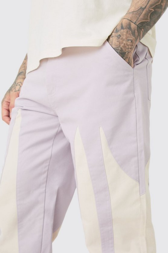 Tall Colorblock Twill Hose