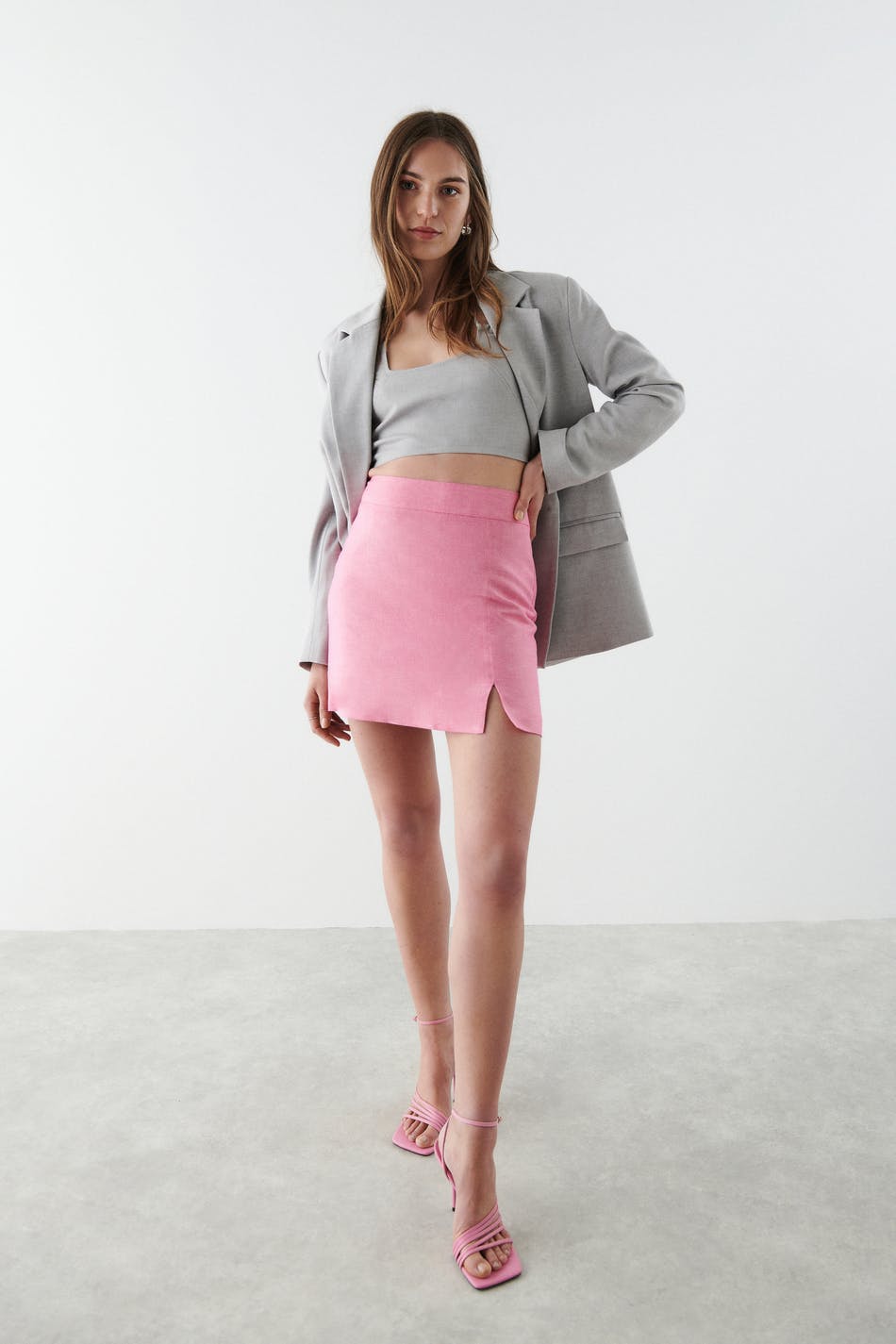 Lina linen skirt