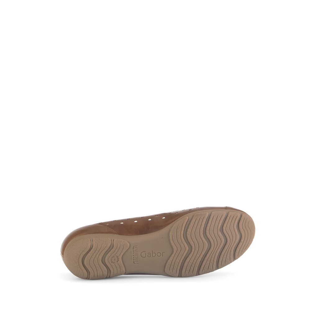 Gabor fashion Eleganter Ballerina braun