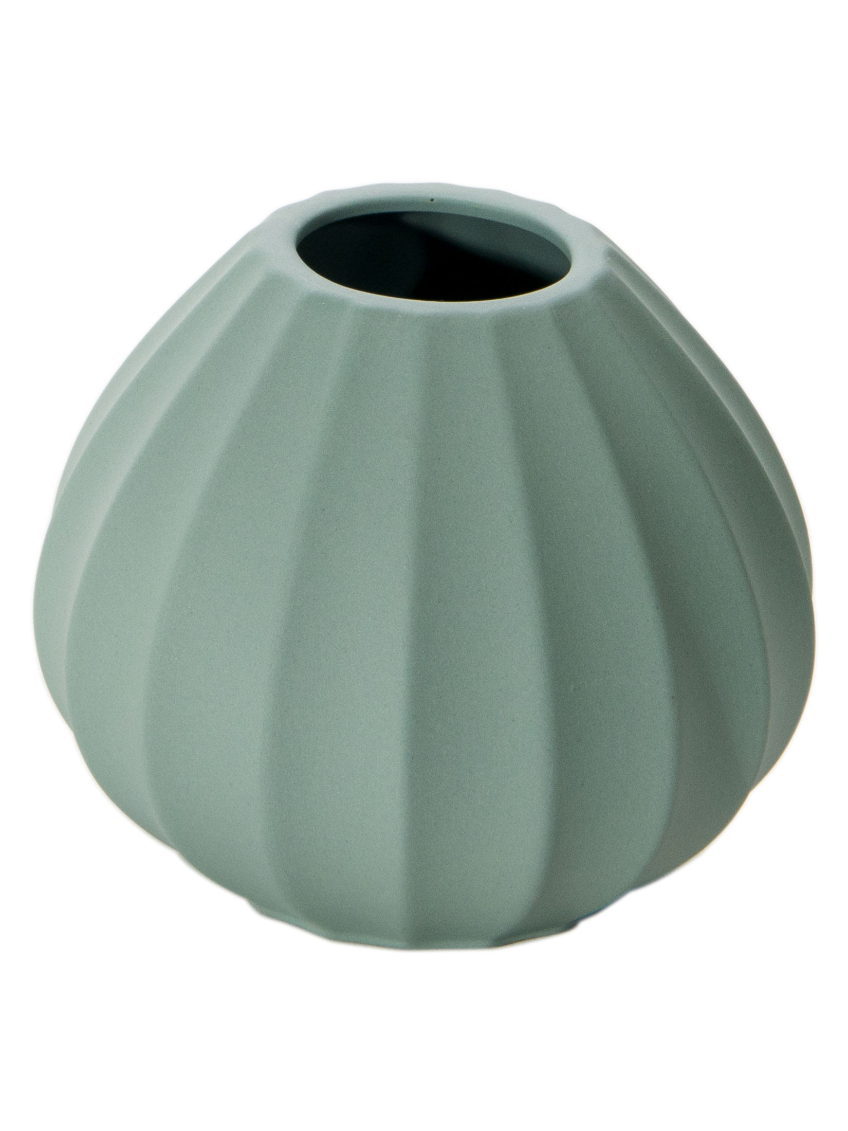 Vercelli Vase, Peacock Green