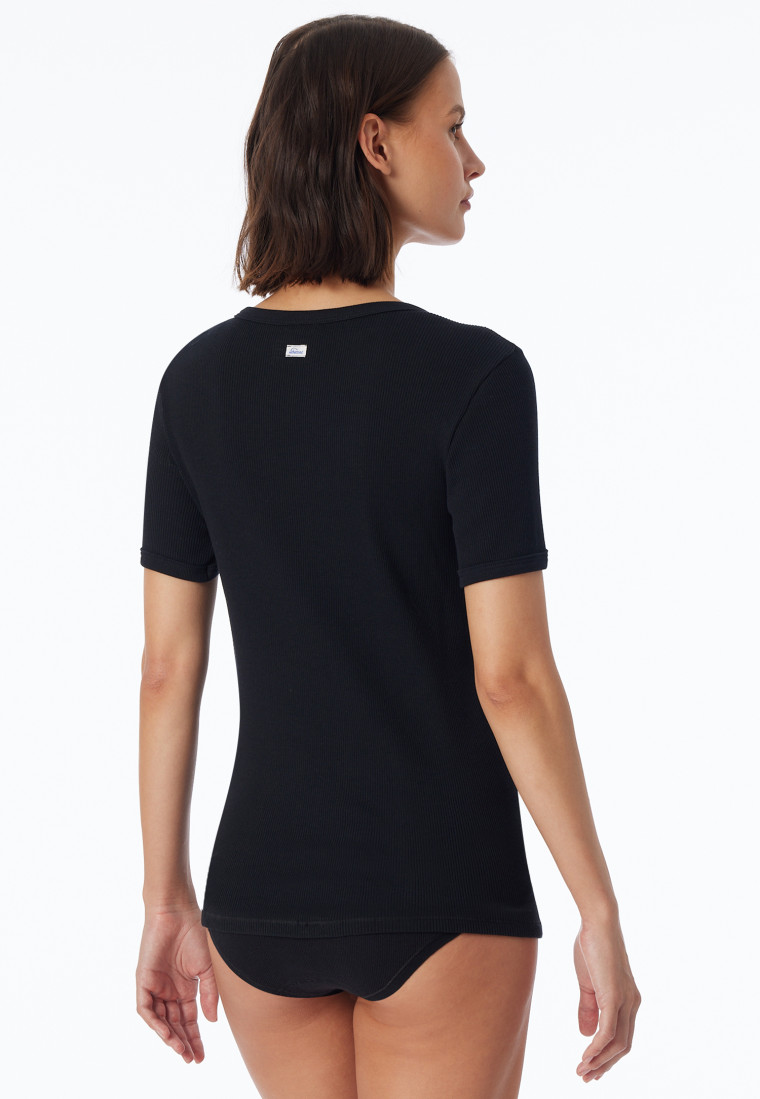 Shirt kurzarm schwarz - Revival Greta