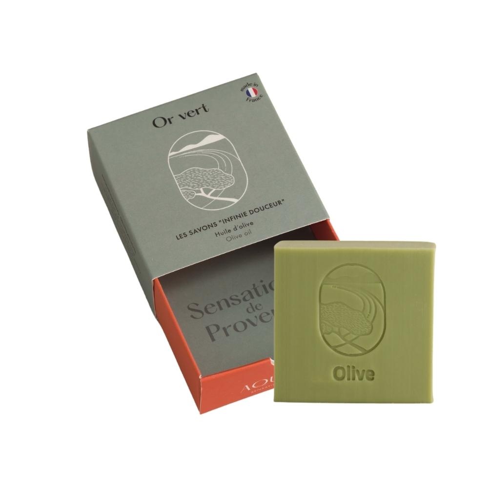 aqui d'aïa Or Vert Savon de soin solide