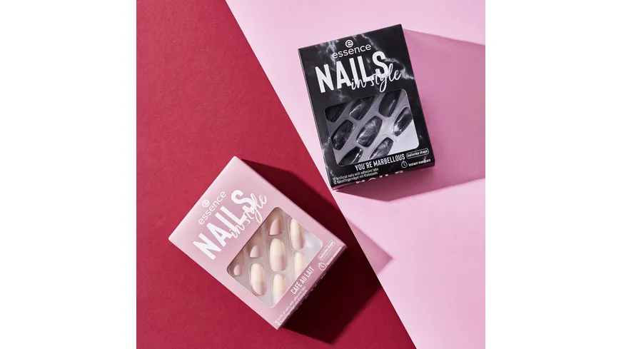 essence Nails in Style You're Marbellous