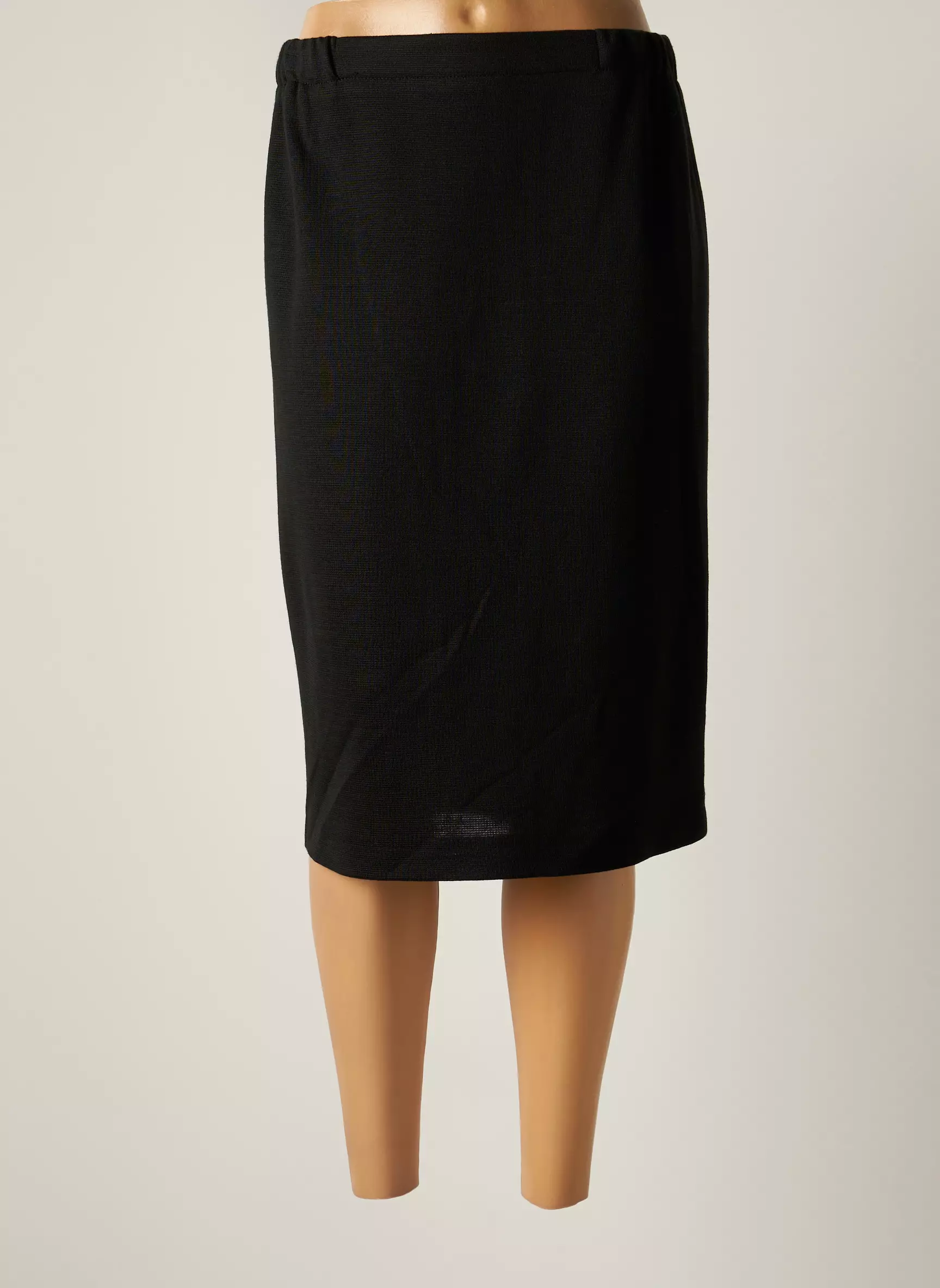 Plurielles Jupes Mi Longues Femme couleur noir
