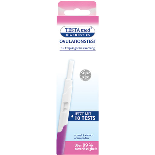 TESTAMED Ovulationstest Urin  10 St  Test