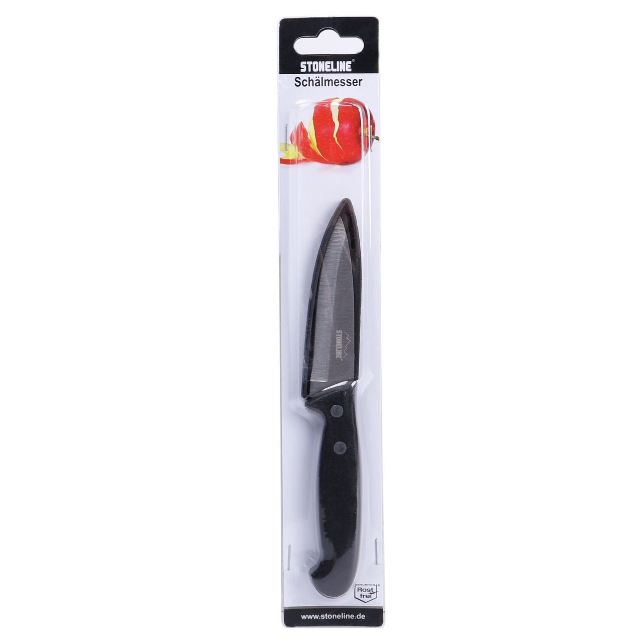 STONELINE® 18,7 cm Schälmesser, mit Klingenschutz